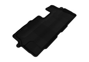 Honda Pilot Floor Mat (1) - 3rd Row - 3D MAXpider - Kagu Series - Black - `09-`15